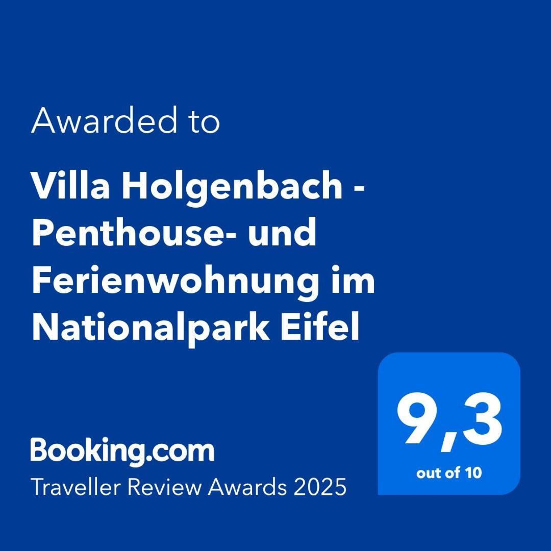 Villa Holgenbach - Penthouse- Und Ferienwohnung Im Nationalpark Eifel Шляйден Екстер'єр фото